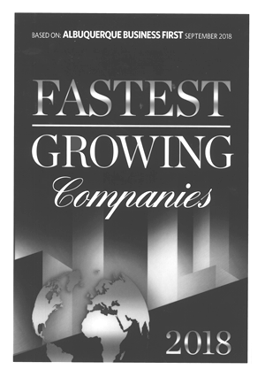 2018_Fastest Growing Companies